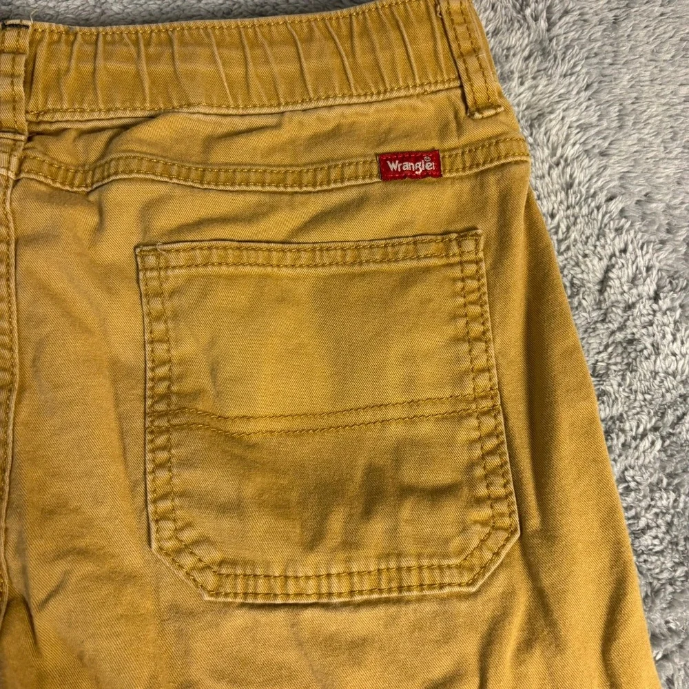 OshKosh Bgosh Toddler Boys Waffle Knit Hoodie Mustard Yellow Tan 18M Pullover